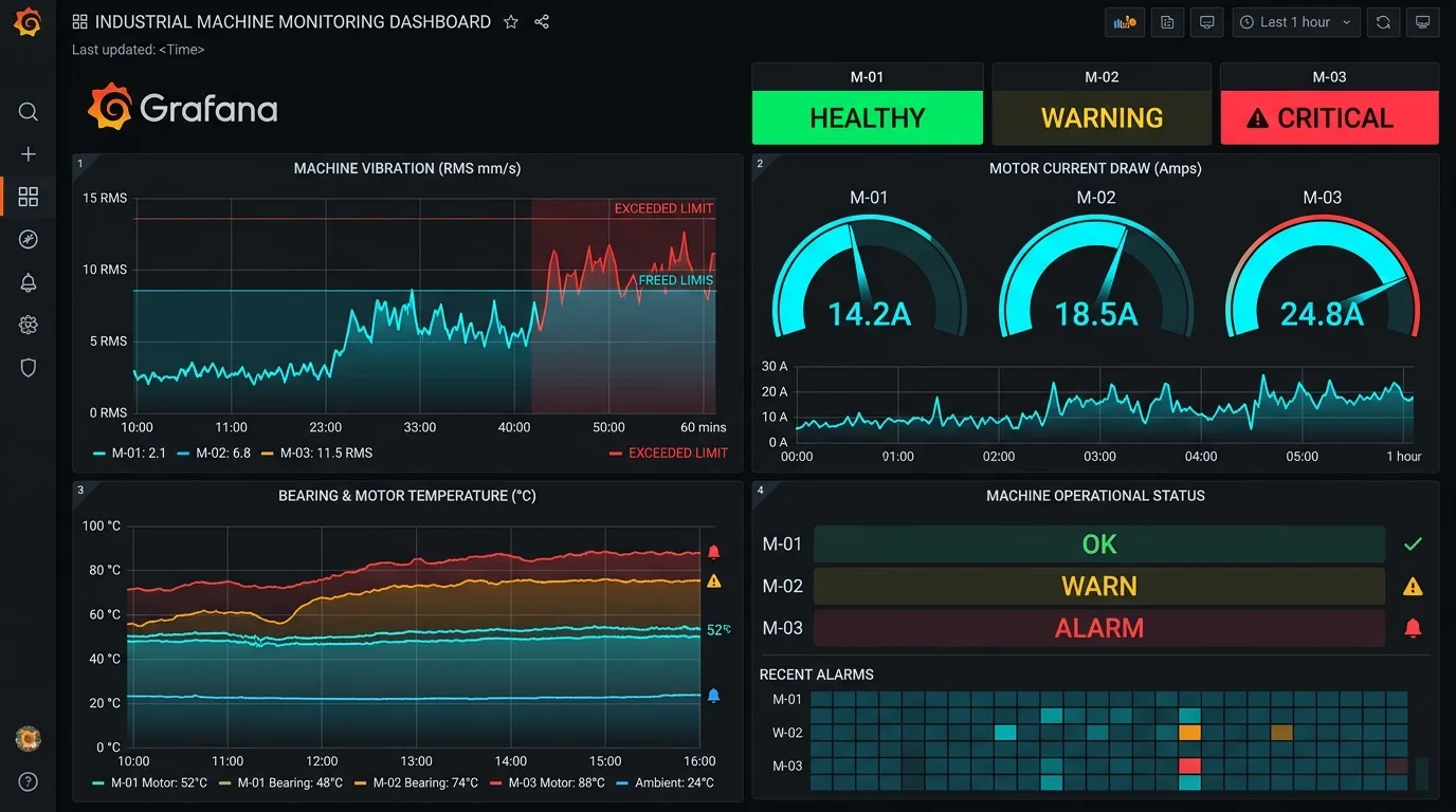 Preview 3 - Grafana Machine Telemetry
